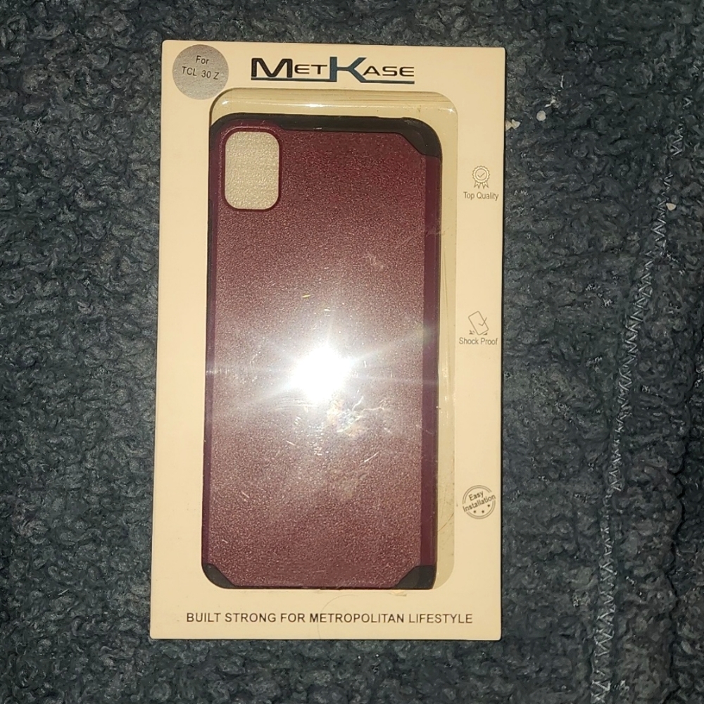 Purple TCL 30 case.